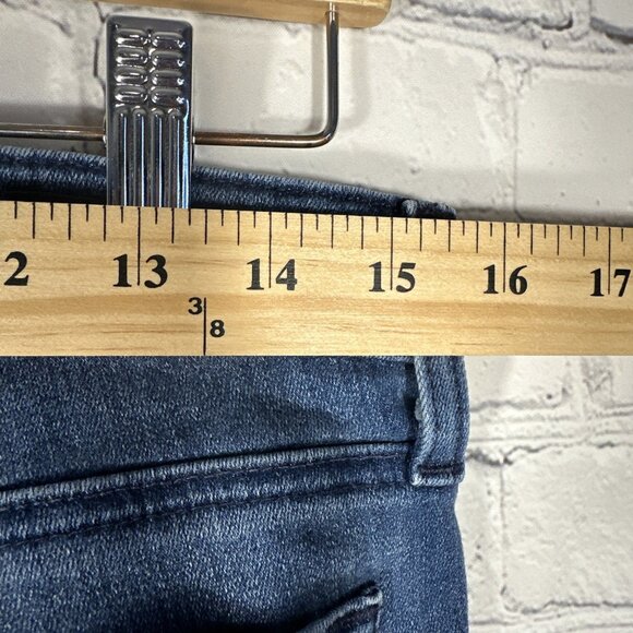 AG Jeans Womens 30 Blue Mari High Rise Slim Straight Adriano Goldschmied Stretch - Picture 5 of 12